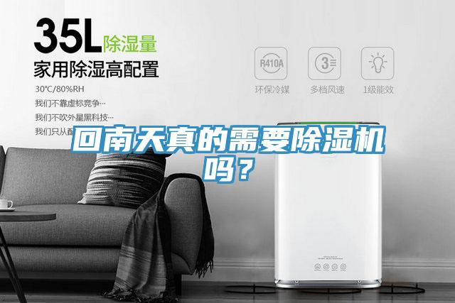 回南天真的需要除濕機嗎?