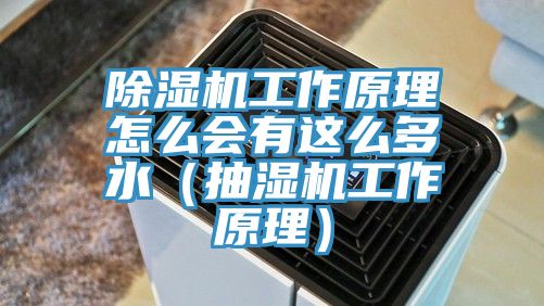 除濕機工作原理怎么會有這么多水(抽濕機工作原理)