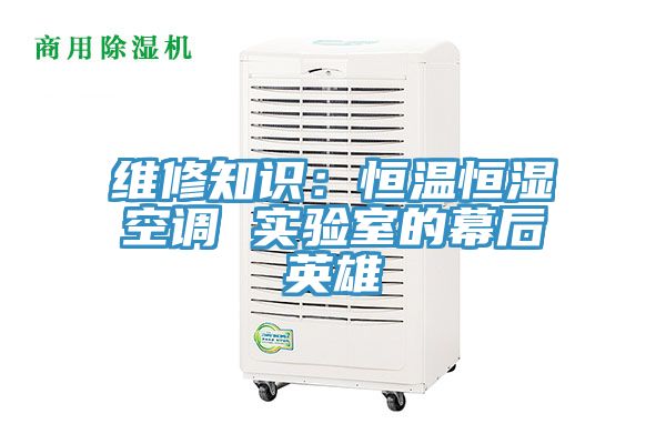 維修知識(shí):恒溫恒濕空調(diào) 實(shí)驗(yàn)室的幕后英雄