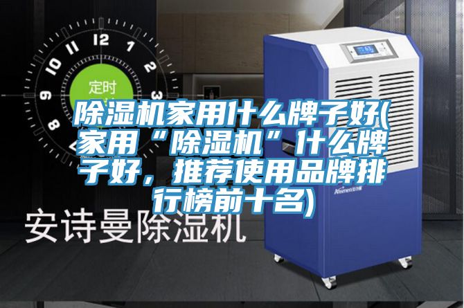 除濕機家用什么牌子好(家用“除濕機”什么牌子好，推薦使用品牌排行榜前十名)