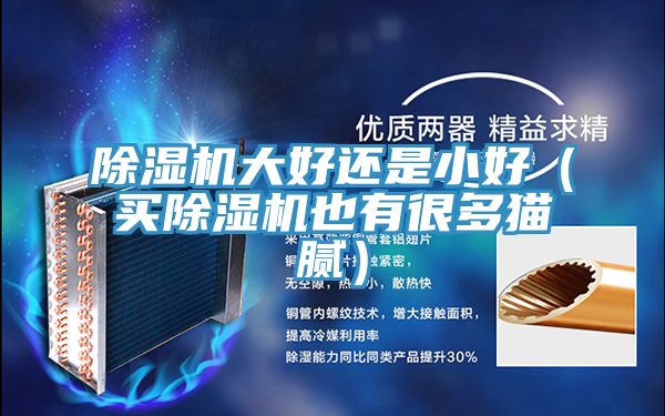 除濕機大好還是小好(買除濕機也有很多貓膩)