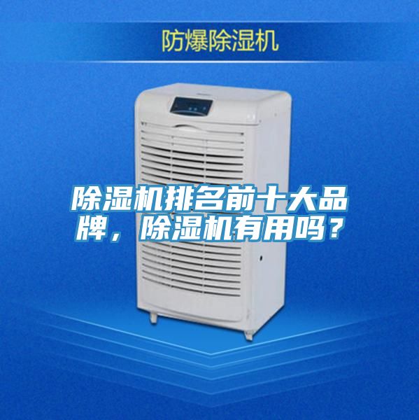 除濕機排名前十大品牌，除濕機有用嗎？